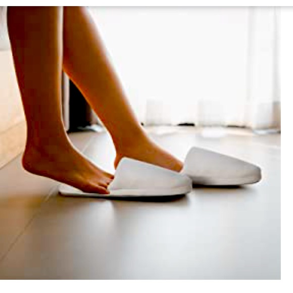 Unisex Tlizzz7 Hotel & Spa Style Slippers,in 3 White Sizes & 1 Silver Grey size - Picture 11 of 16